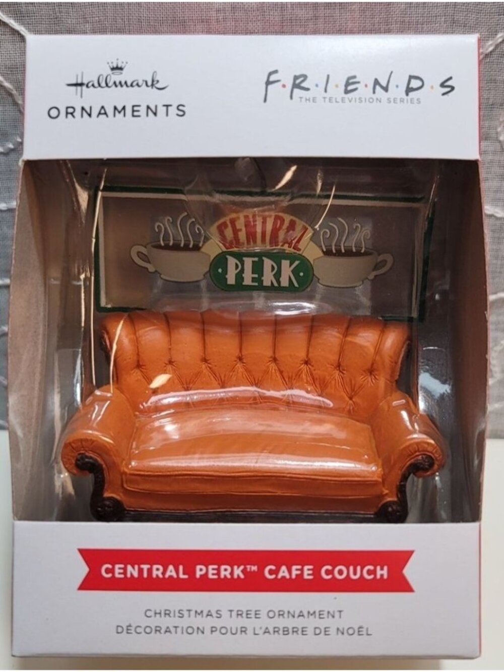 Hallmark Friends Central Perk Couch Ornament TV Show Coffee Shop New